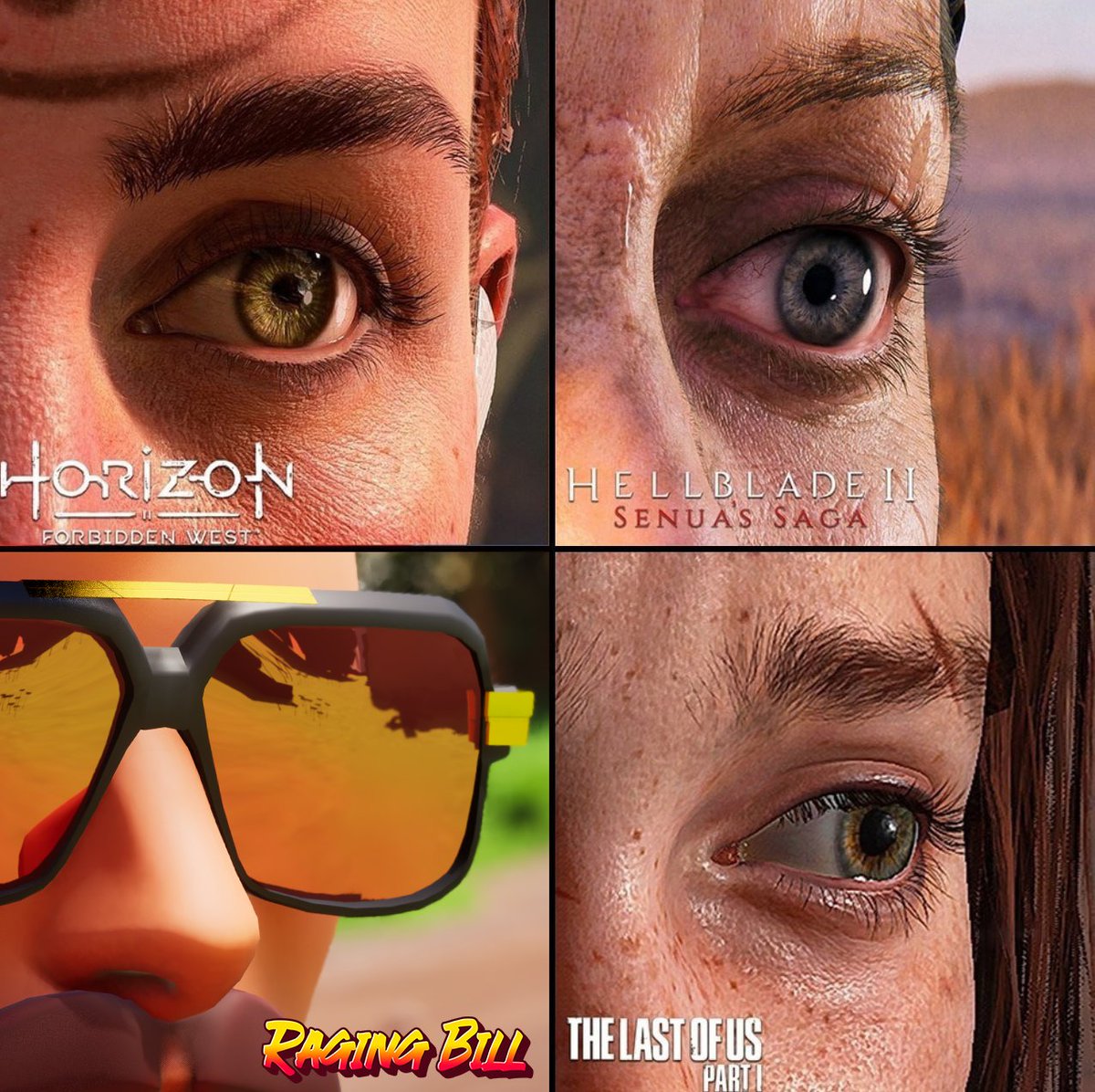 artpunk_studio's tweet image. AAA games: drama, realism, intensity.
RAGING BILL: sunglasses, chaos, vibes. 😎
#RagingBill #IndieDev #GameDevHumor #StylizedArt