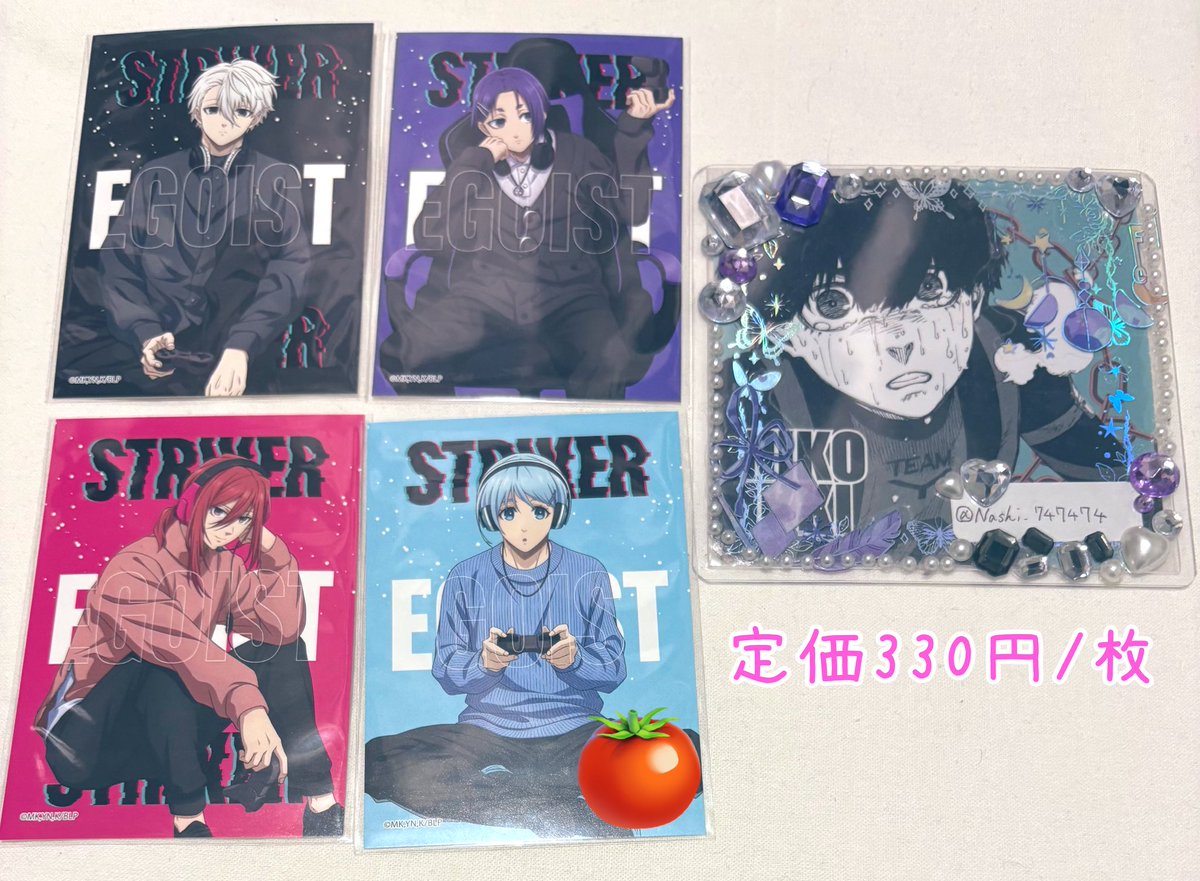 ブルーロック 缶バッジ アクリルスタンド フォトカード ブルーロック