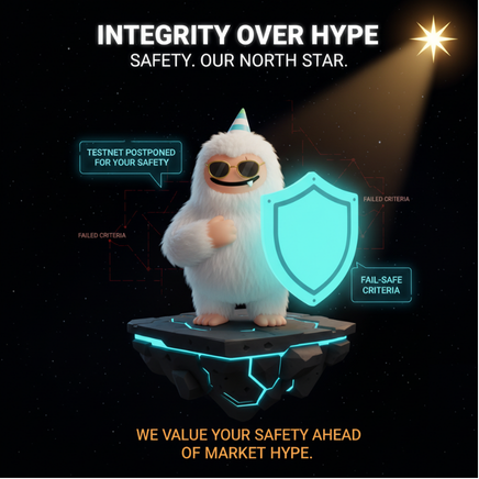 Keumen_YYY's tweet photo. I know you’re all disappointed, I also wanted to dive into the Testnet too.

But delaying the launch is actually the strongest sign of Bulk’s integrity. They can’t release a system that doesn’t meet their own standards, and ours also.

They’re putting our safety ahead of the hype https://t.co/TLagX6n1TG