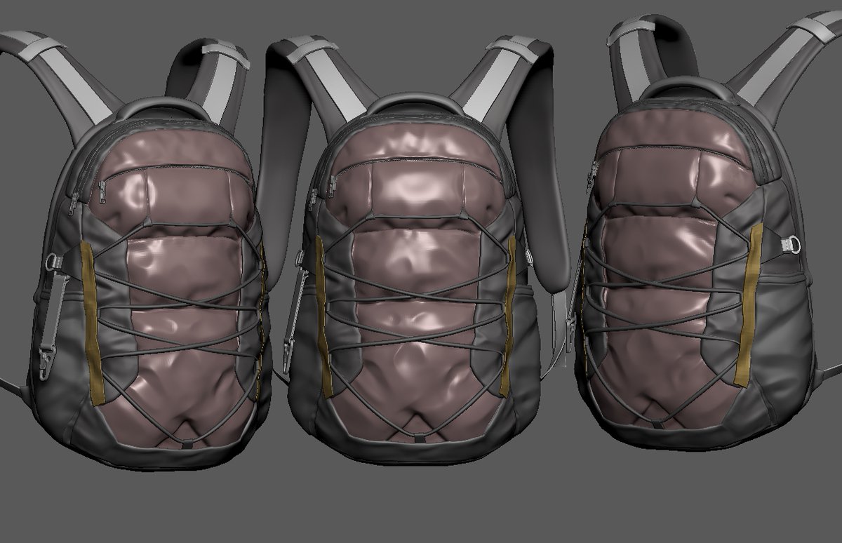 SaswataRoy16's tweet photo. #3dart #bag #zbrush #sculptober #bagpack #art https://t.co/Hpo9ZWwzpx