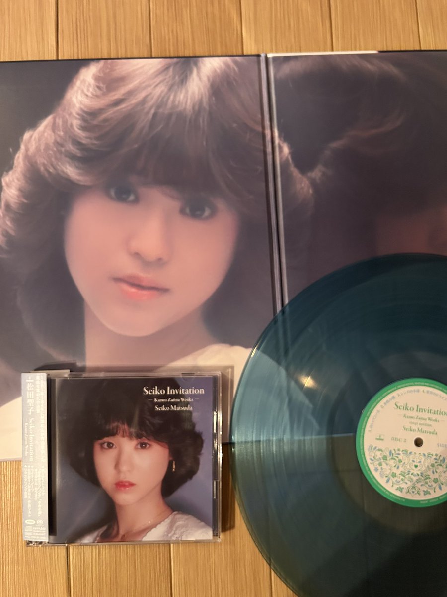 財津和夫 さんver.は2枚組で開きジャケットの中の写真は？と思ってたら