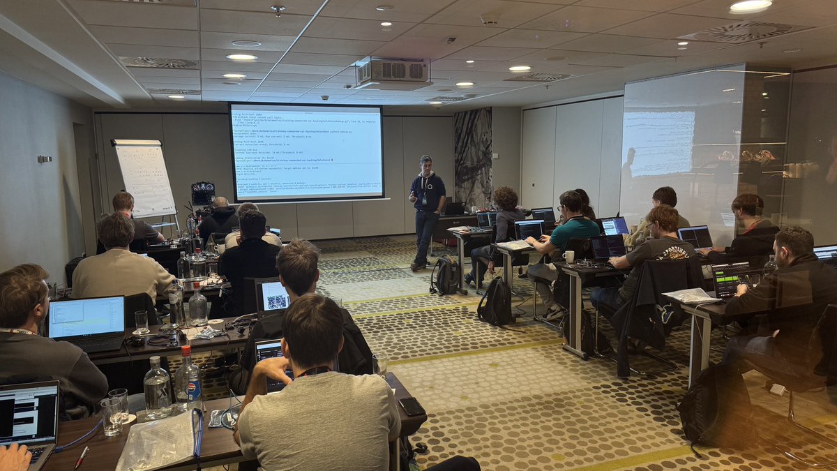 hardwear_io's tweet image. Our hardware hacking trainings continues to empower participants with hands-on skills in device analysis,  crypto debugging, and secure design. Amazing to see such enthusiasm and collaboration throughout the sessions!
 #CyberSkills #HardwareSecurity #hardwear_io #hw_ioNL2025