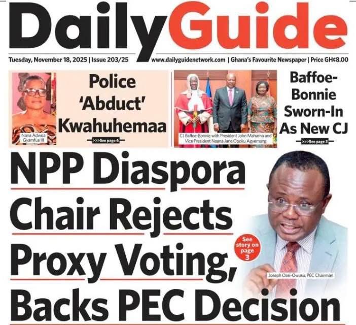 On the ban of Proxy Voting, the TRUTH MATTERS. 
Know that the Presidential Election Committee ( PEC) made the DECISION to rid this Primary off Proxy Voting. Their reason is simple. They stated that it will compromise the integrity of the elections. Another way to put it is that,