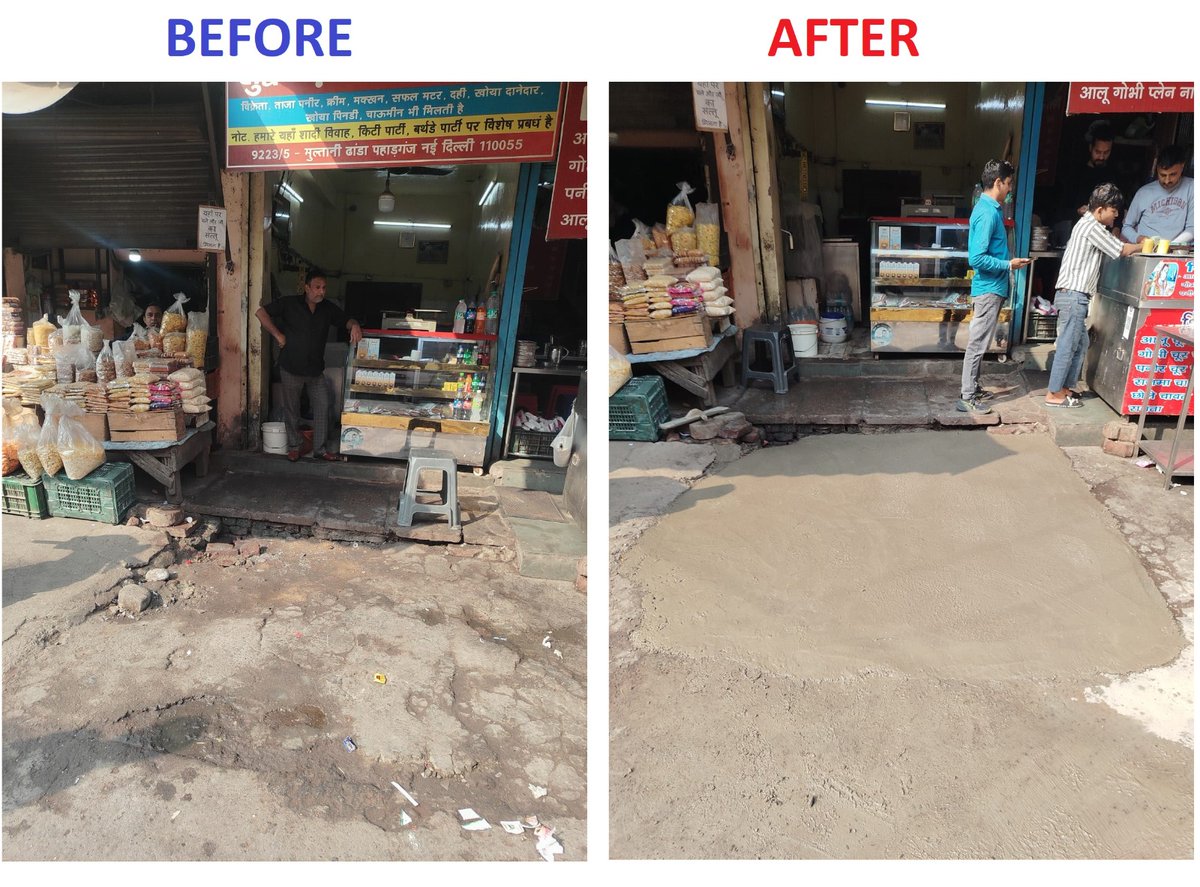 ManishChadhaBJP's tweet image. जनता की समस्याओं को तुरंत संज्ञान में लेते हुए पहाड़गंज वार्ड में रिपेयर का कार्य कराया ।

मेरा काम ही मेरी पहचान है 
जनता की सेवा करना ही मेरा लक्ष्य है।।
@narendramodi @BansuriSwaraj
#NarendraModi #JPNadda #BansuriSwaraj #RekhaGupta #VirendraSachdeva  #ManishChadhaBJP  #MCD