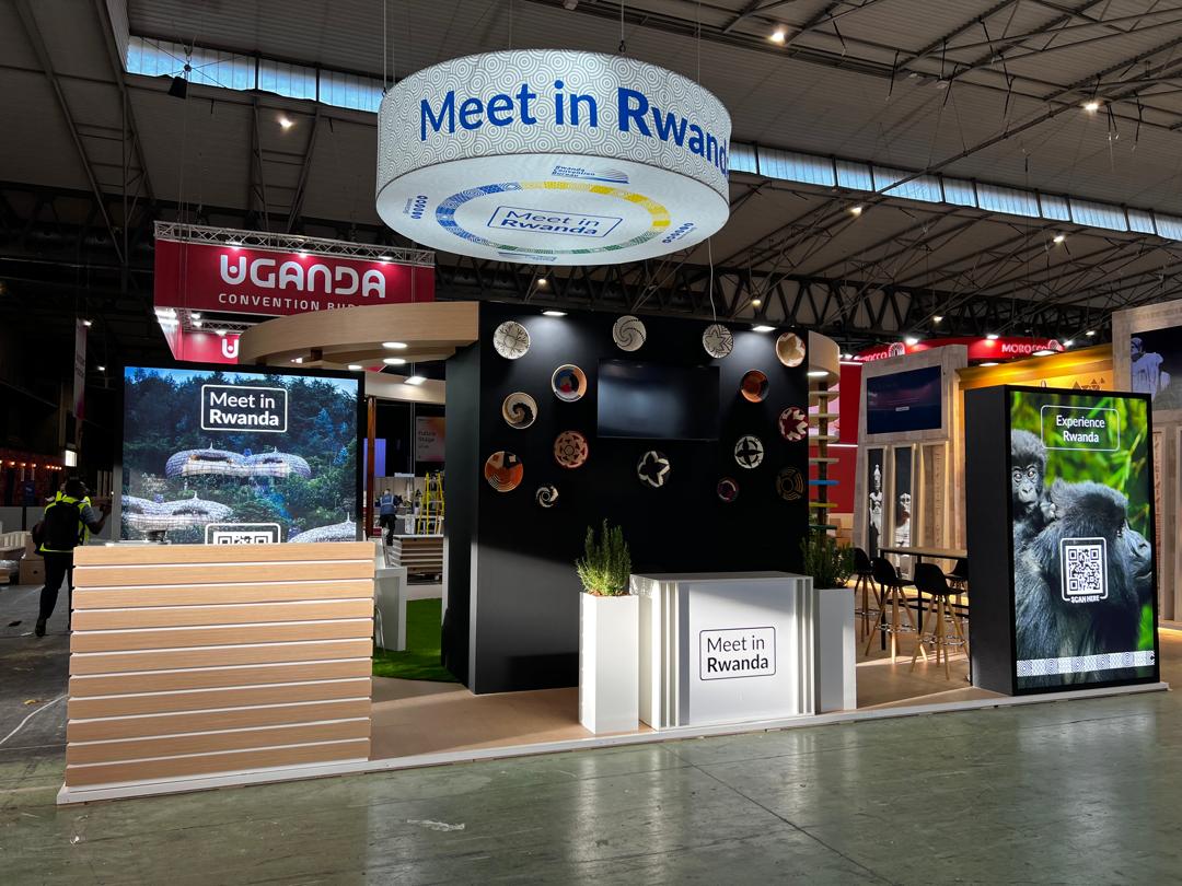 emsrwanda's tweet image. Barcelona: We&apos;re LIVE at #IBTMWorld2025!  EMS Rwanda, with @RCBRwanda, proves Rwanda&apos;s #TechnicalMastery.
​We guarantee #FlawlessExecution for your #MICEAfrica #CorporateEvents. Visit Stand M18!
​#RCBRwanda #MeetInRwanda #EventProduction #BusinessEvents