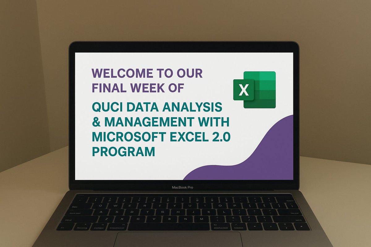 QueensCoding's tweet image. Welcome to Our Final Week!
We’re excited to begin the last stretch of our #QUCI Data Analysis &amp;amp; Management with Microsoft Excel 2.0 Program 💻
You’ve come so far, let’s finish strong
#Exceltraining #WomenInTech #Digitalskills