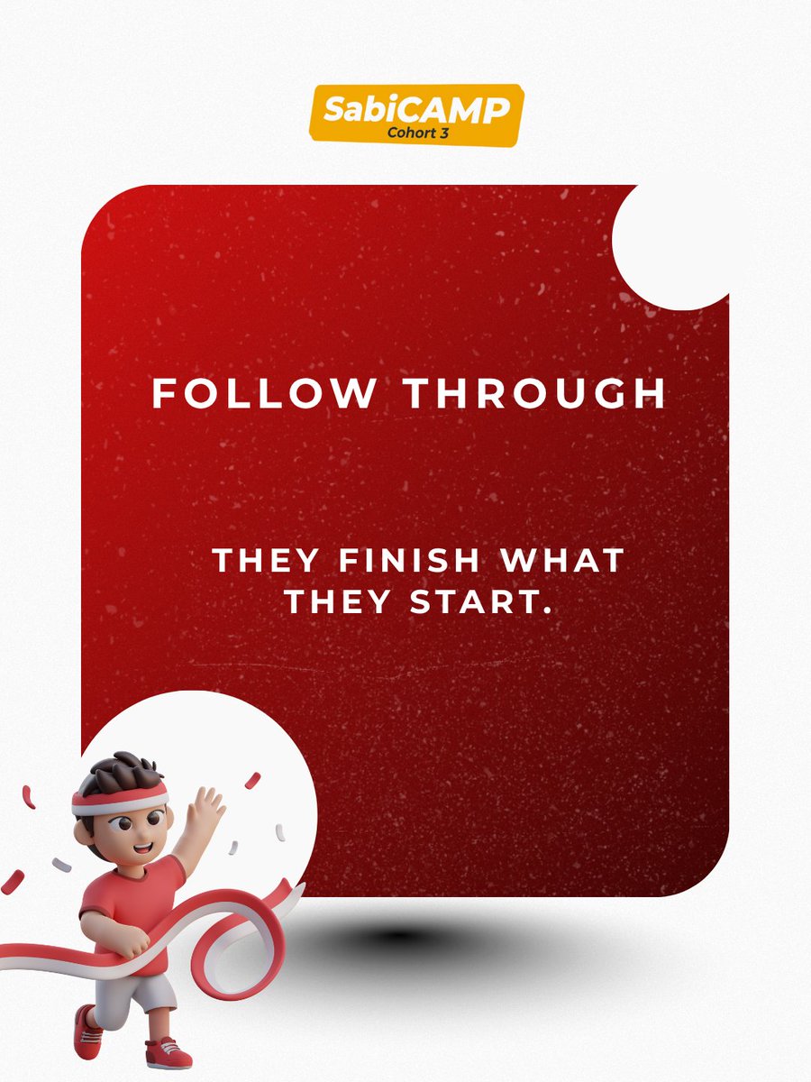 SabiCliq's tweet image. Being proactive starts small. The third trait is what separates talkers from doers....
 Which trait comes easiest to you?
#SabiCAMP #ProactiveMindset #CareerGrowth #SabiCliq