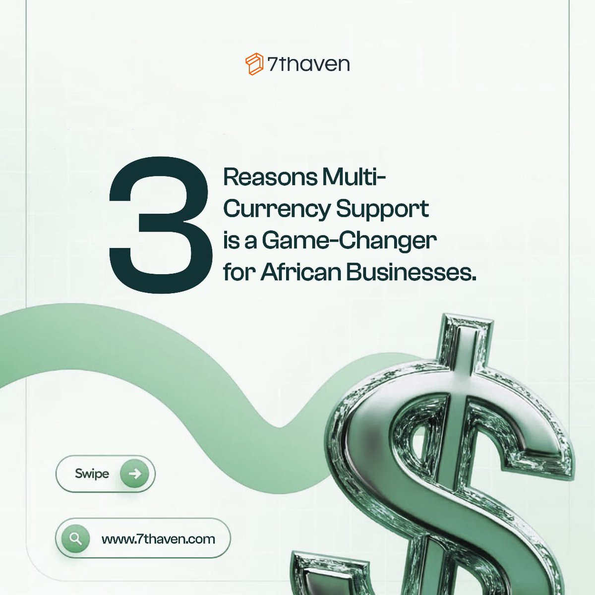 7thaven__'s tweet image. African Businesses Deserve A Global Stage!!!
With 7thaven’s multi‑currency support, your business is set to grow faster.
From GBP to CAD, we’re powering African businesses to grow without limits.

Settle smarter. Expand faster. With 7thaven.