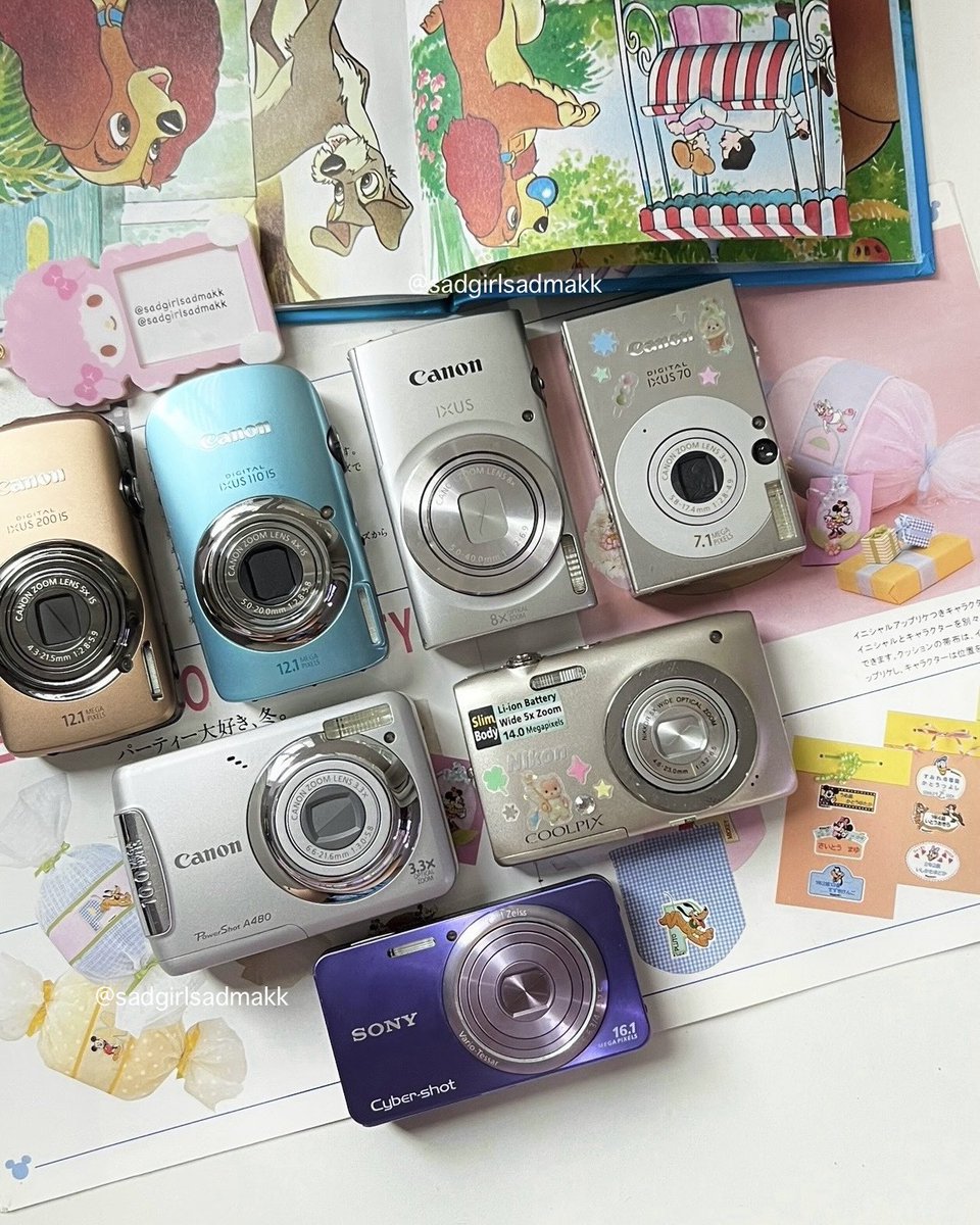 *'`*: •☆ ลงขายวันที่ 19/11 เวลา 19.OOน. กล้องทำงานเต็มระบบ Canon รุ่นดัง รุ่นฮิต คัดมาแย้วว พาราเบาเบาค่าา⭐️🍄🐢♡:･⁎ ೀ 

📌 ปัก+รี รับส่วนลด 100฿ ทุกตัว🥳💗

(รุ่นในแมนชั่น👇🏼)

#กล้องดิจิตอล #กล้องดิจิตอลมือสอง #ส่งต่อกล้องดิจิตอล