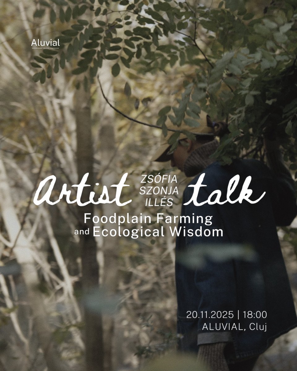 I'm excited to share that my video work documenting floodplain farming practices along the Tisza River is currently on view at Aluvial Gallery in Cluj/Kolozsvár, as part of the exhibition "About Work."
Come along to say hi if you're in Cluj on the 20th of November!