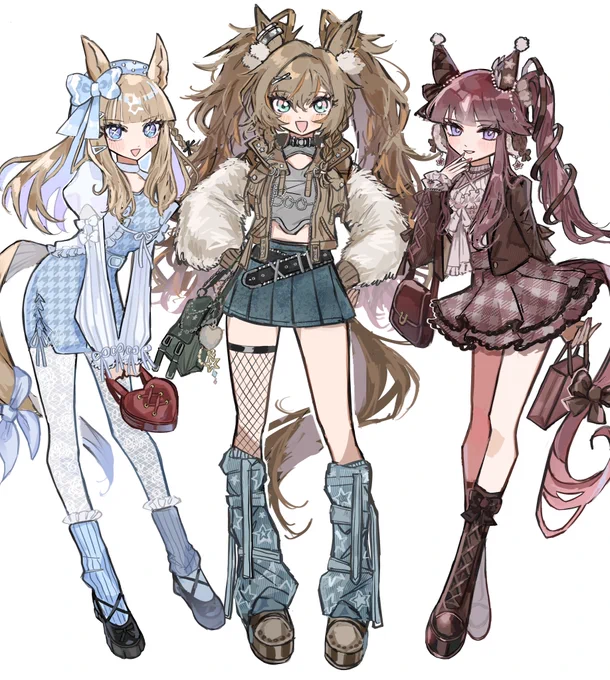 秋のおでかけ服(18世代組)