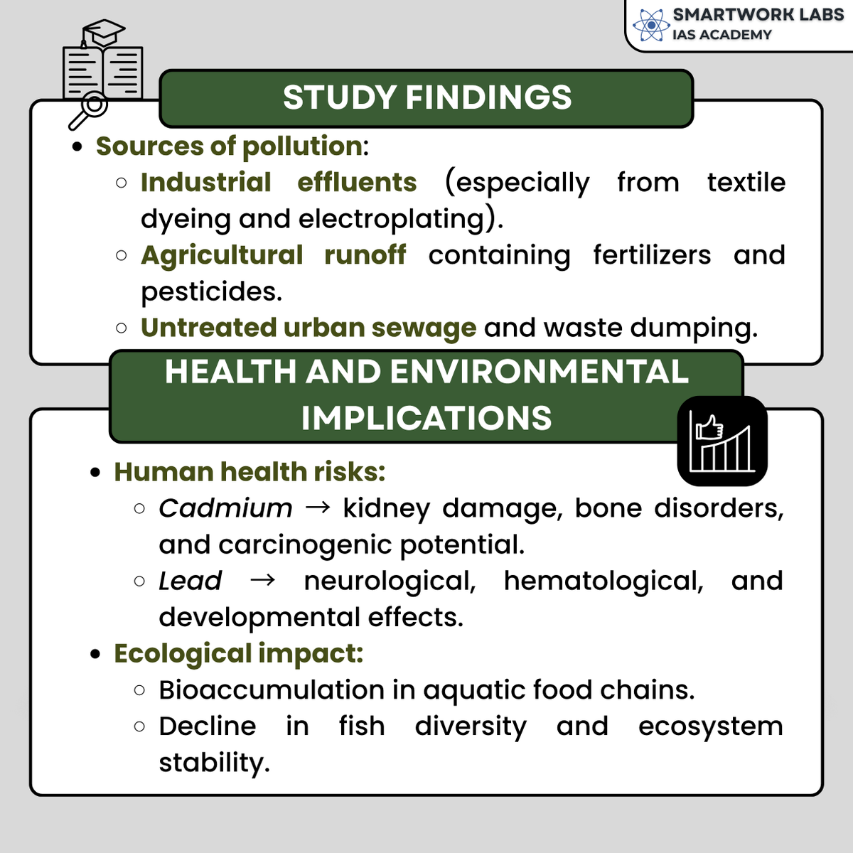 Smartwork_Labs's tweet image. Heavy metals like lead &amp;amp; cadmium found in Cauvery River fish signal rising pollution from industries, farming chemicals &amp;amp; sewage. A growing risk to public health, food safety &amp;amp; river ecology. Urgent cleanup needed.
#Cauvery #RiverPollution #HeavyMetals #PublicHealth #SouthIndia