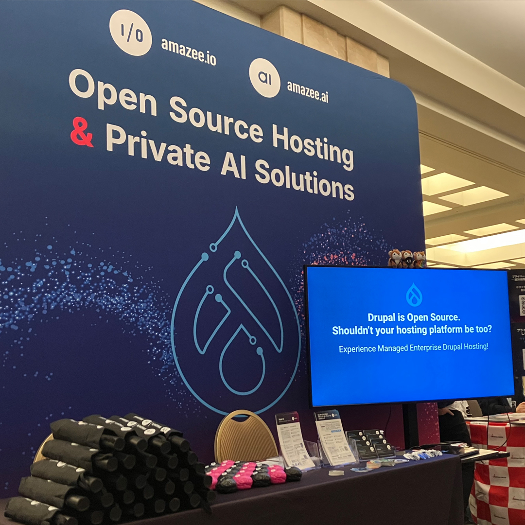 amazeeio's tweet image. That&apos;s a wrap on #DrupalConNara Day 2! 🇯🇵

Huge thanks 🙏 to the organizers, volunteers, and the formidable #Drupal community. We loved all the booth visits and the invigorating, strategic chats we shared.

Safe travels home and onward to everyone! See you next year. 🚅