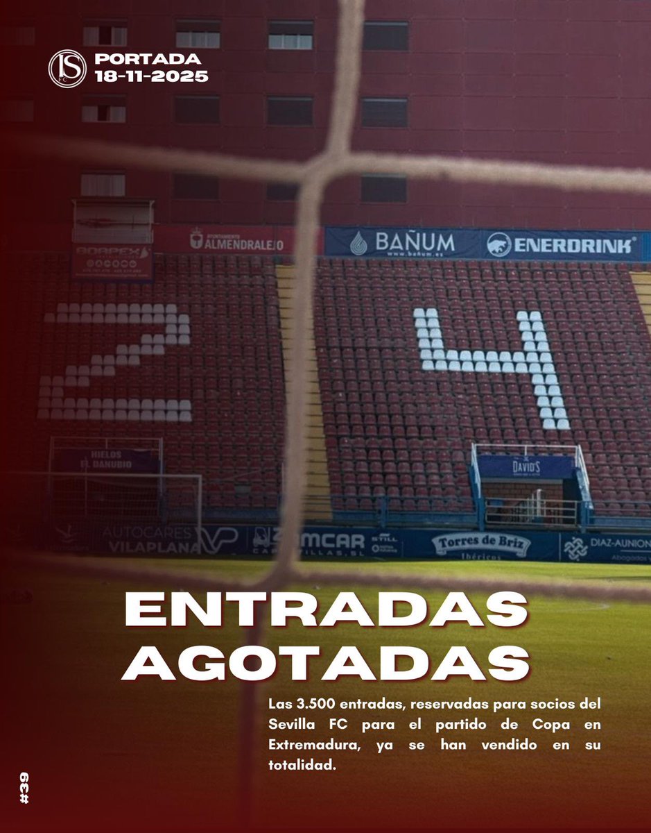 InformaSevilla's tweet image. 🗞️ La portada de InformaSevilla 🔴⚪️
#sevillafc #sevilla