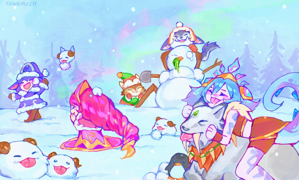 WINTER MAP DAY!!!!🌨️☃️⛄️❄️