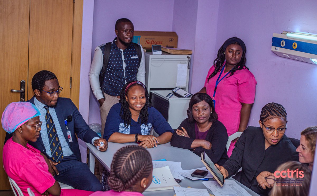 cctris_'s tweet image. At @LASUTHikeja , the team met with:
- Site Nurses providing day-to-day participant care
- Site Investigators leading trial oversight and quality
- Key research and administrative staff supporting trial operations
#EvidenceToAction