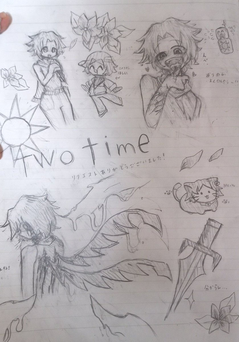 yuchi_palette's tweet image. できましたー！twotimeくんです！#twotime