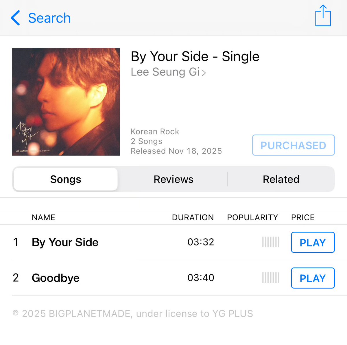 Please buy the new singles in I-tunes:
#LeeSeungGi #이승기

By Your Side - Single by Lee Seung Gi music.apple.com/ph/album/by-yo…