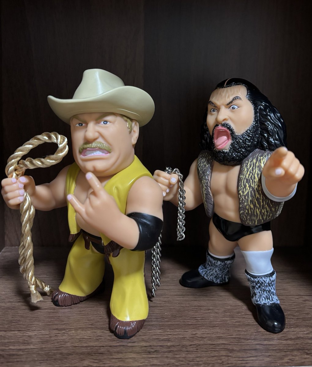 ブロディ参戦でやっと超獣コンビが揃いました😆 #昭和プロレス #超獣