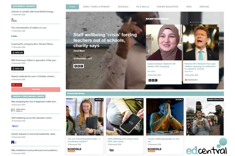 UKEd_Leaders's tweet image. We have amalgamated @EdTeaching, @UKEdResearch and @UKEd_Leaders within @EdCentral, where all future posts from each of these streams can be viewed. Or visit buff.ly/sO0ynTx to filter by topic or sector #edleaders #schoolleaders #edpolicy