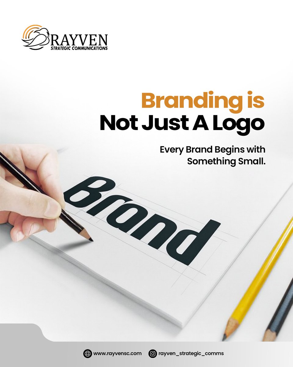 RayvenStrategic's tweet photo. A logo can catch attention for a moment.
Meaning holds it far longer.

Build a brand your audience can trust, follow, and feel.
→ @RayvenSC

#BrandStrategy
#BrandIdentity
#BrandClarity
#BrandBuilding
#Marketing 
#Igbo https://t.co/BptUxVclmV