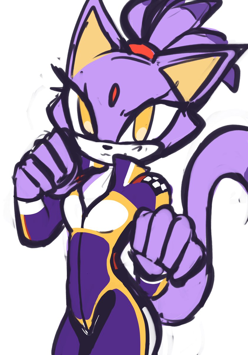 lettuchatt's tweet image. Blaze looks cute in both.. which one??