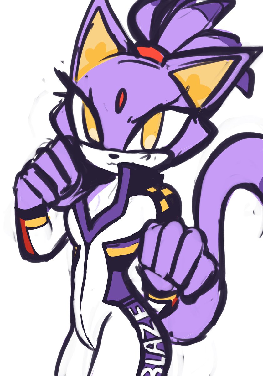 lettuchatt's tweet image. Blaze looks cute in both.. which one??