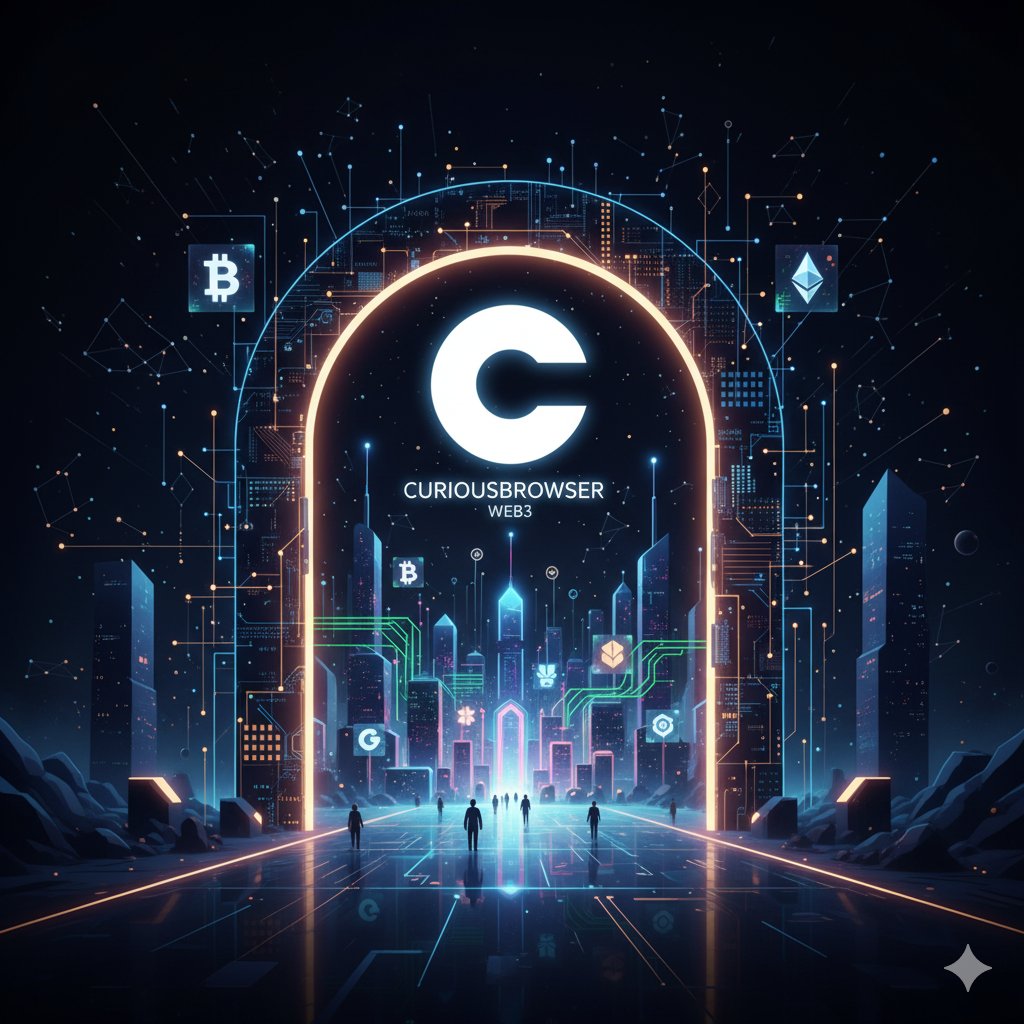 manzwayy's tweet image. What an aesthetic! 🌌
This neon, futuristic design showcases a bold vision for @curiousbrowser Web3. A mix of cyberpunk and decentralization. Who wouldn&apos;t want to explore the internet through this gateway?👀
Digital art meets blockchain technology.🌐
#curiousbrowser #Web3Design