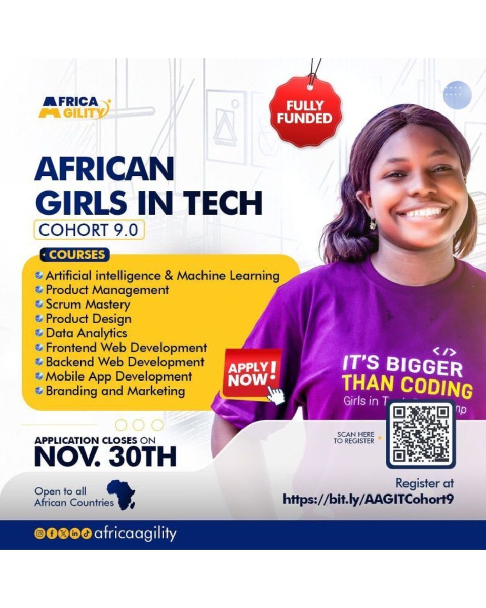 B_A_E_Marketing's tweet image. Looking to upgrade your skills without breaking the bank?

Here are free training opportunities from different institutions to help you grow, learn, and stay competitive.

#freetraining #techtraining