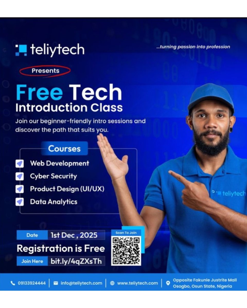 B_A_E_Marketing's tweet image. Looking to upgrade your skills without breaking the bank?

Here are free training opportunities from different institutions to help you grow, learn, and stay competitive.

#freetraining #techtraining