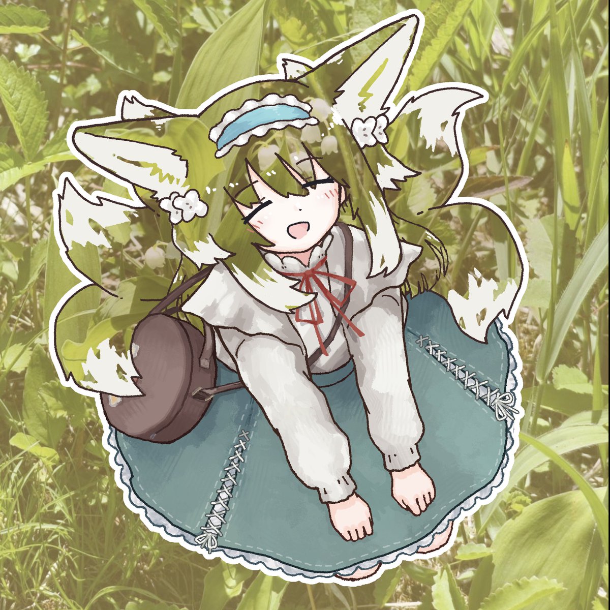 オルゴナイト狐さんNo.419 オルゴナイト狐さんNo.419