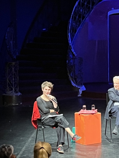 Herzlichen Dank an @l_dreidemy, <a href="/Hannes_Swoboda/">Hannes Swoboda</a>, Ruth Wodak, <a href="/LandauDaniel/">Daniel Landau</a> und das Theater am Werk für die spannende Diskussion gestern über die aktuellen Herausforderungen unserer Demokratien.