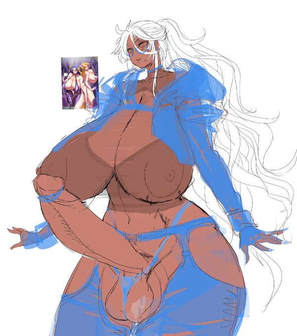 クライアントさまOC描くのやっぱ楽しいな 戦闘服ちょっとイカツ過ぎかしら 