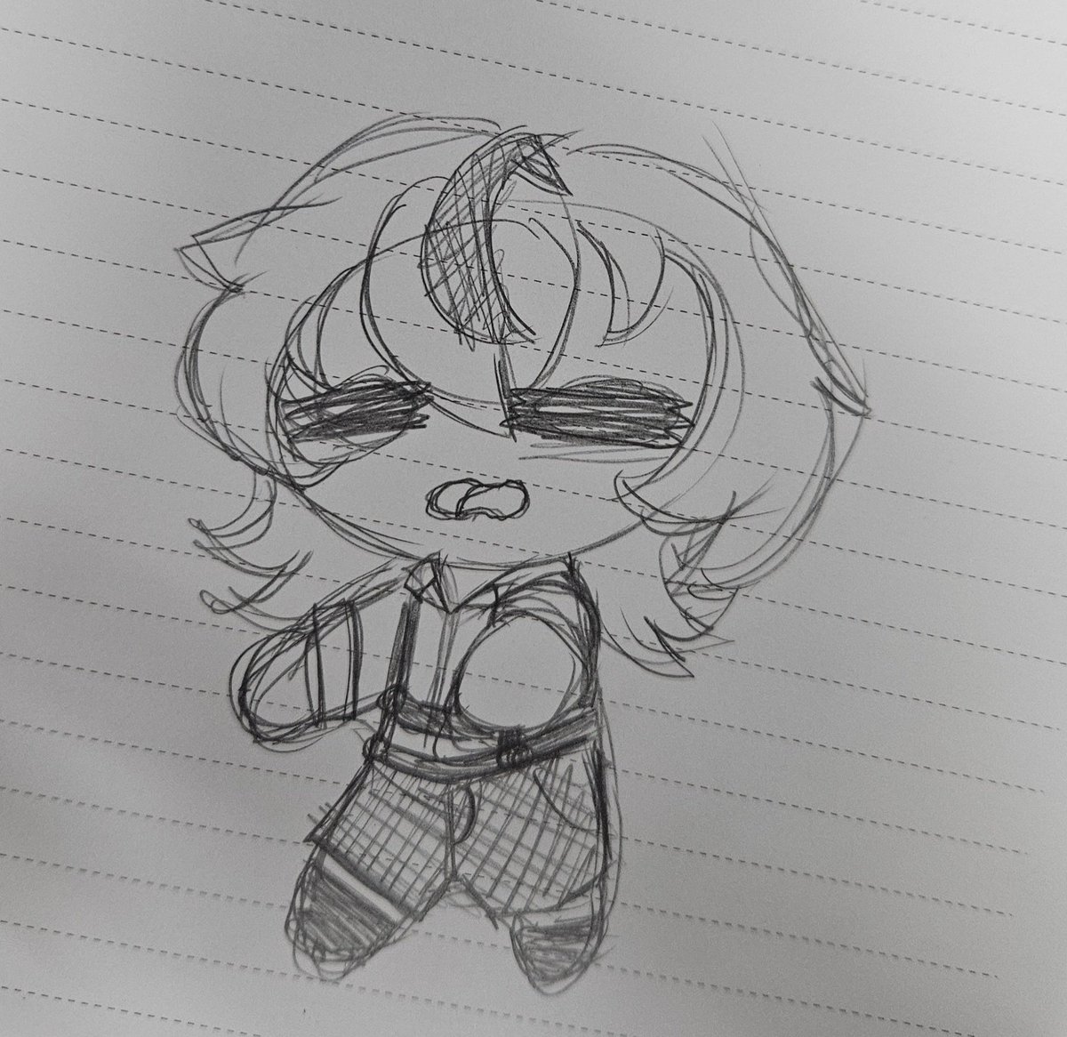 gvbriel_en's tweet image. Work doodles.