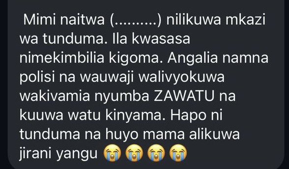MariaSTsehai's tweet image. ⚠️ Viewer discretion is advised!
‼️🚨THE MASSACRE IN TUNDUMA IS HUGE‼️
#TanzaniaMassacre that happened in Tunduma was led by @ccm_tanzania loyalists and soldiers - many who didn’t speak Kiswahili - it was genocidical and methodically!
Remember I posted a lot about this since Oct…