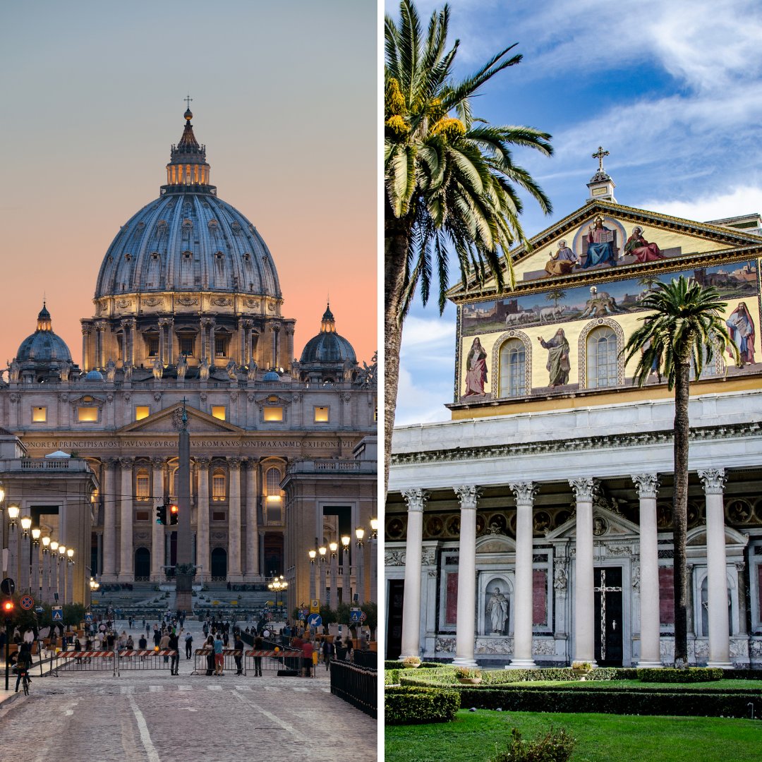 In celebrating The Dedication of the Basilicas of Saints Peter and Paul, we have the opportunity to express our communion with the Church in Rome. Both basilicas were completed in the fourth century and commemorated the two great Apostles: St Peter’s on the Vatican Hill was built