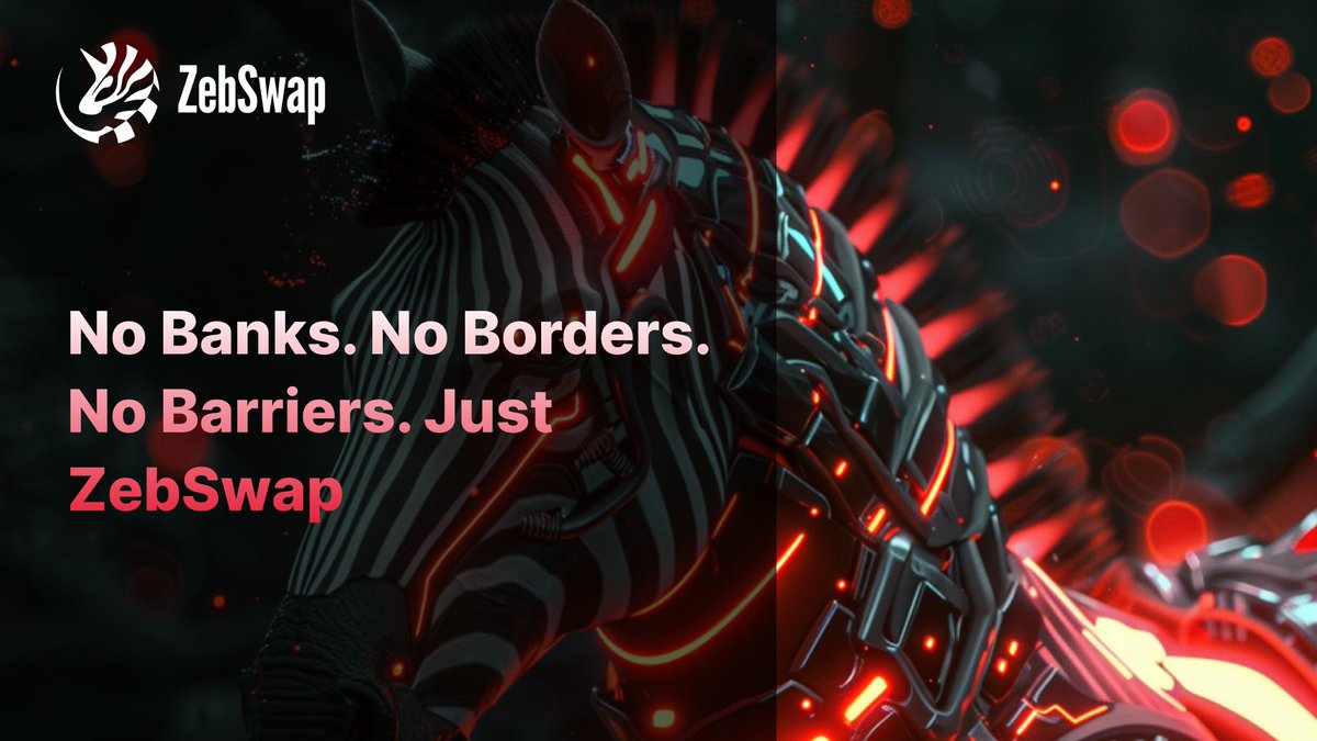 ZebSwap_DEX's tweet image. 🚀 Tired of high fees and slow transactions? Upgrade to ZebSwap!

🌌 The first decentralized exchange in the MetaMars metaverse offers instant, hassle-free trading with zero middlemen.
Trade anytime, anywhere, and enjoy low fees and high rewards! 💸
✨
#ZebSwap