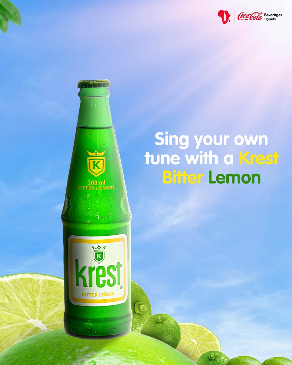 CocaColaBevUg's tweet image. Krest Bitter Lemon hits all the right notes for a taste that wakes you up and keeps you going.​

​#RealMagic​
#RefreshUG​
#CCBU