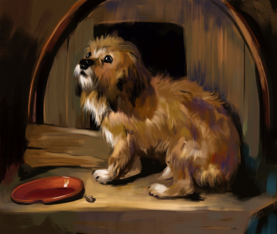 artnerdx's tweet image. I made these paintings few years ago. 
The quickest way to learn painterly art style? Do master studies. Basically you copy/paint the works of old masters;observe and look closely. Zooming into paintings reveals their very foundation,take advantage of that.