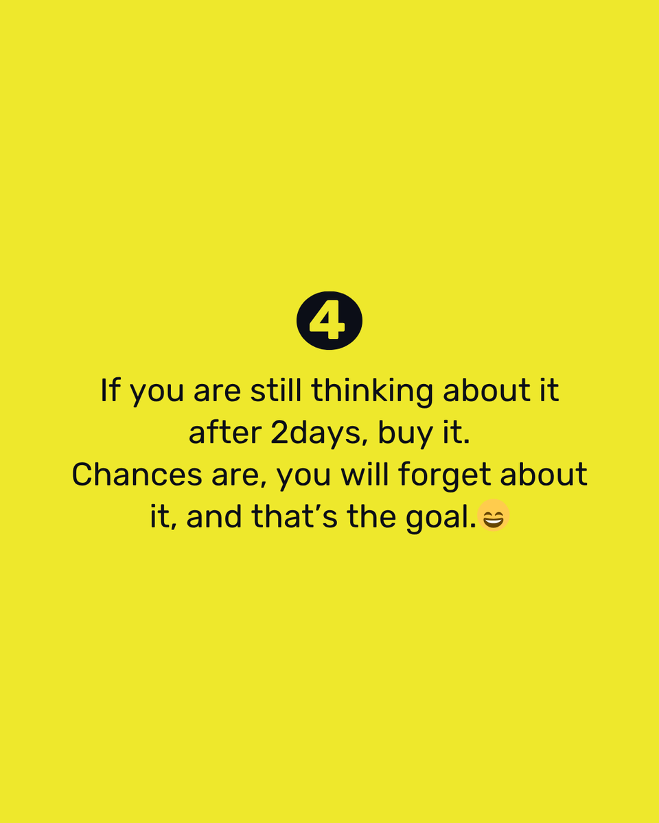 Take control of your finances with a 48-hour waiting period before big purchases. 
This pause helps assess necessity and curbs impulse buying, likely boosting your savings over time.
Here a few steps you can take to build that habit!🤙🏽

#FarangaApp #MoneyTips #SmartSpending