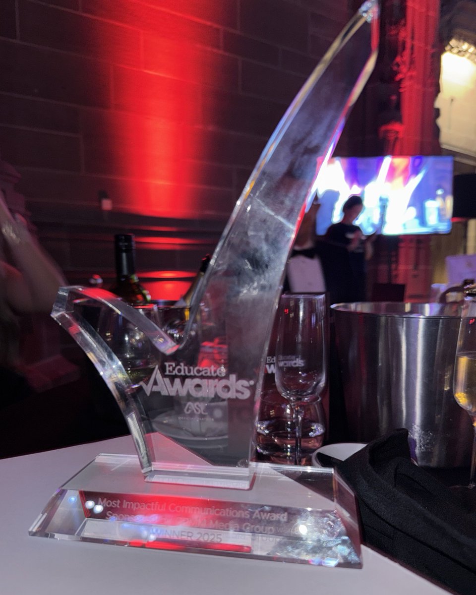 StEdwardsColl's tweet image. ✨ Last Friday, we were thrilled to attend the 2025 Educate Awards at Liverpool Cathedral and we brought home the trophy for Most Impactful Communications! We were also honoured to be a finalist for Most Inspirational Secondary School.

We’re incredibly grateful to our staff,…