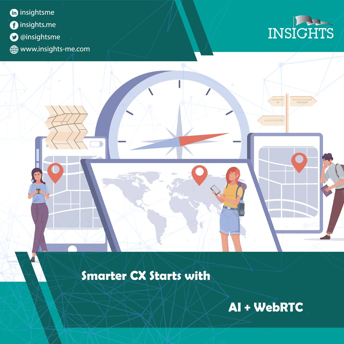 insightsme's tweet image. 💬 From real-time video chats to predictive AI insights, contact Centres are evolving fast!
Discover how innovation is redefining CX 👉 insights-me.com/ai-webrtc-next…
#AI #WebRTC #CustomerExperience #ContactCentre #Innovation #FutureOfCX