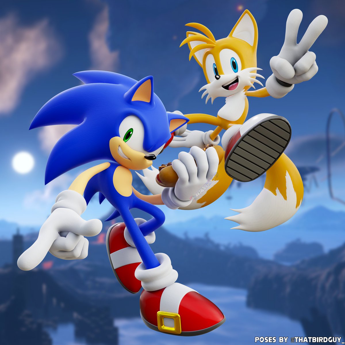 hunicrio's tweet photo. Sonic and his amazing friends https://t.co/wBv04RLn9u