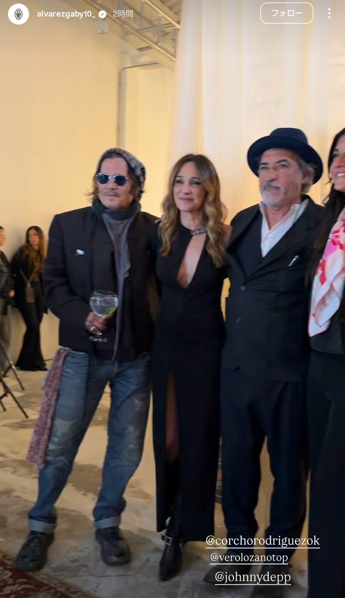 Qsoneko_'s tweet image. IG / alvarezgaby10_
#johnnydepp