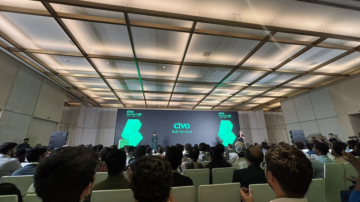 SKumarDhananjay's tweet image. Having an amazing time at the Civo Navigate event in Bangalore! Great sessions, awesome community vibes, and tons of learning. Big shoutout to @kunalstwt for the energy and inspiration! 🚀🔥 #CivoNavigate #CloudNative #Bangalore