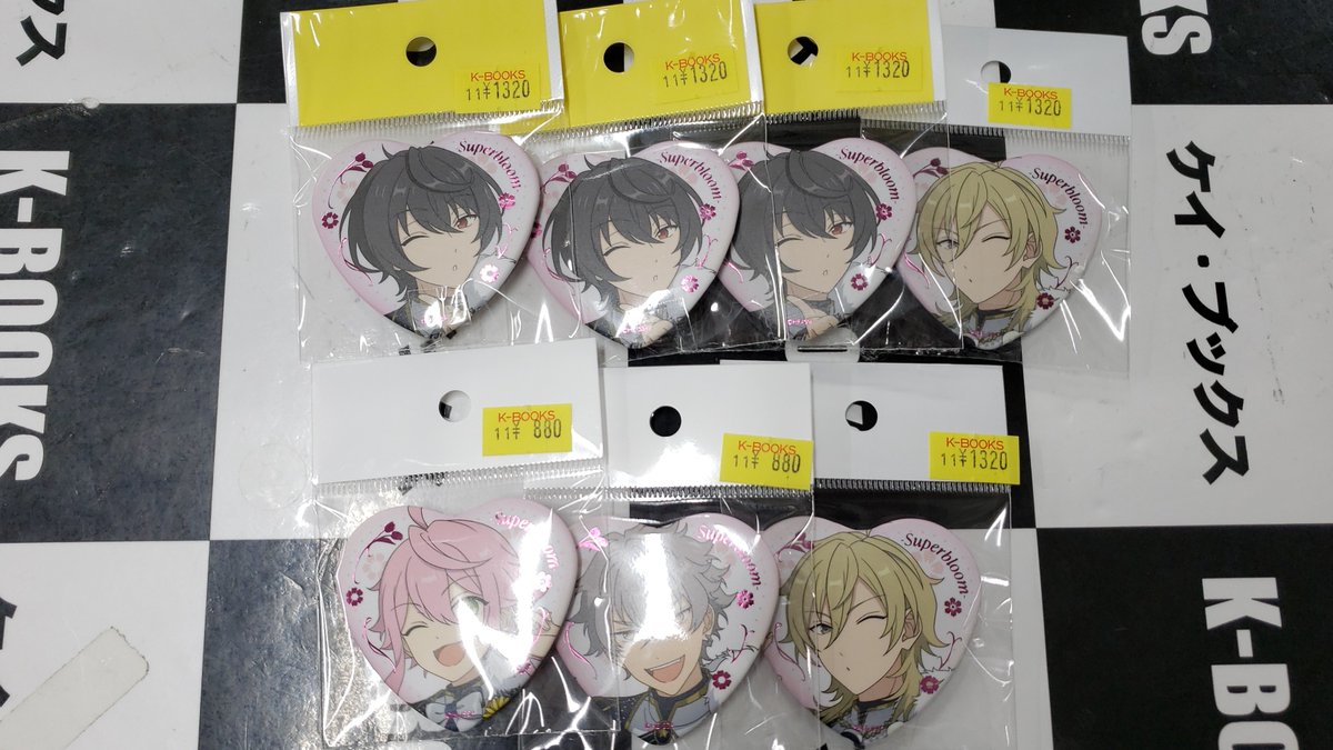 入荷情報】 あんスタ スタフォニ 4th - Superbloom - ハート缶バッジ