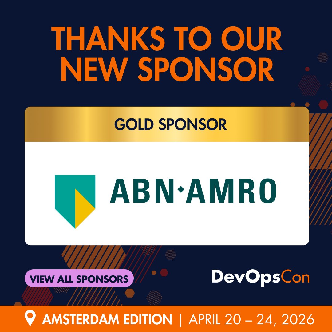 devops_con's tweet image. 𝐖𝐞’𝐫𝐞 𝐯𝐞𝐫𝐲 𝐡𝐚𝐩𝐩𝐲 𝐭𝐨 𝐬𝐡𝐚𝐫𝐞 𝐭𝐡𝐚𝐭 𝐀𝐁𝐍 𝐀𝐌𝐑𝐎 𝐢𝐬 𝐚 𝐬𝐩𝐨𝐧𝐬𝐨𝐫 𝐨𝐟 𝐃𝐞𝐯𝐎𝐩𝐬𝐂𝐨𝐧 𝐀𝐦𝐬𝐭𝐞𝐫𝐝𝐚𝐦

We’re proud to have such a well-known and trusted company supporting the event. Their focus on innovation and technology makes them a great…