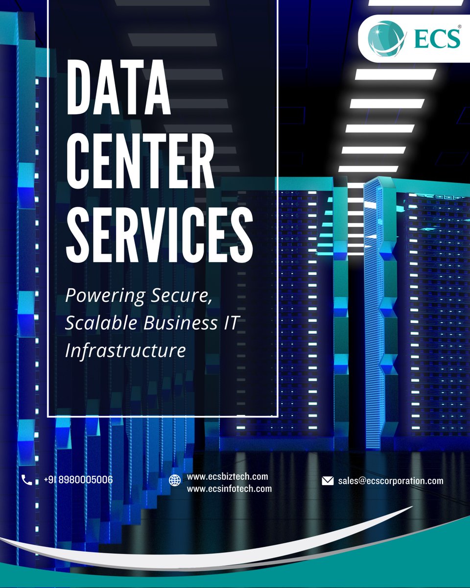 ecscorporation's tweet image. Secure. Scalable. Reliable. ⚡

Upgrade your business IT with modern data center services built for performance and protection.

🔗 Read the full blog: bit.ly/49qSR6f

#DataCenter #DataCenterServices #SecureInfrastructure #TechSolutions #CloudTechnology #Colocation