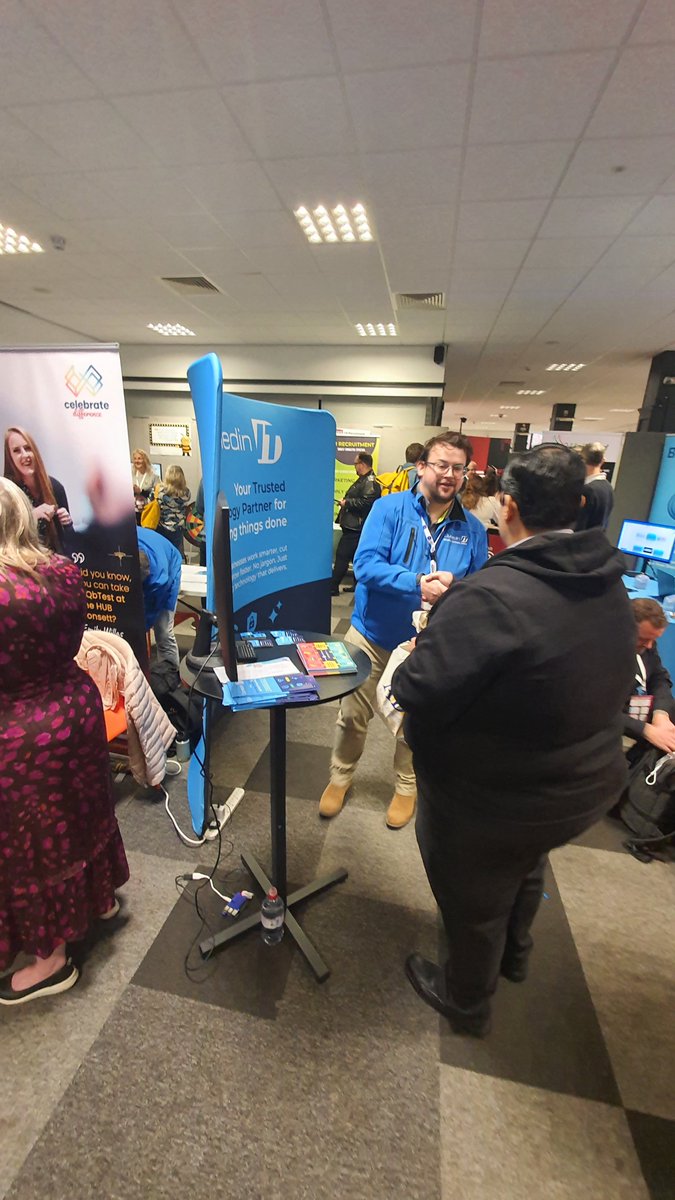 ✨ <a href="/jamieclague/">Jamie Clague</a> , Stuart, and Adam had a great time showcasing Dunedin IT's services at <a href="/NewcastleRaces/">Newcastle Racecourse</a>  &amp; Conference Centre for the North East EXPO!

🤝 It was wonderful to connect with local businesses and meet some of our fellow exhibitors.

#tradeshow #newcastle #technology