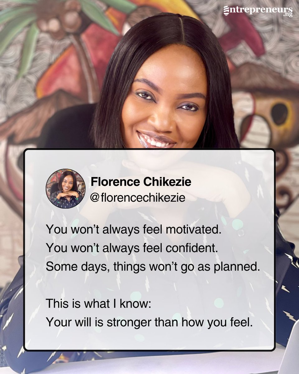NtrepreneursNG's tweet image. Not every day will feel good. Some days you will doubt everything. But even then, showing up means you are stronger than you feel. Keep going, your will is working.
#SuccessJourney #FlorenceChikezie #EntrepreneurLife Taco Tuesday #zenithtechfair2025